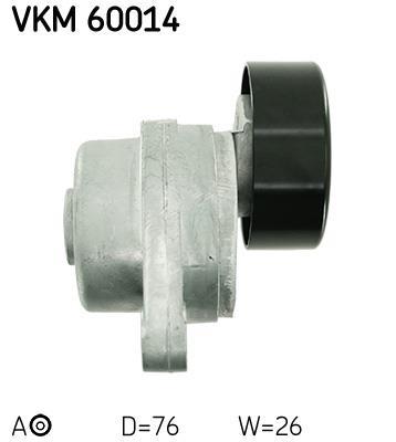 Galet tendeur de courroie d'accessoire SKF ref. VKM 60014